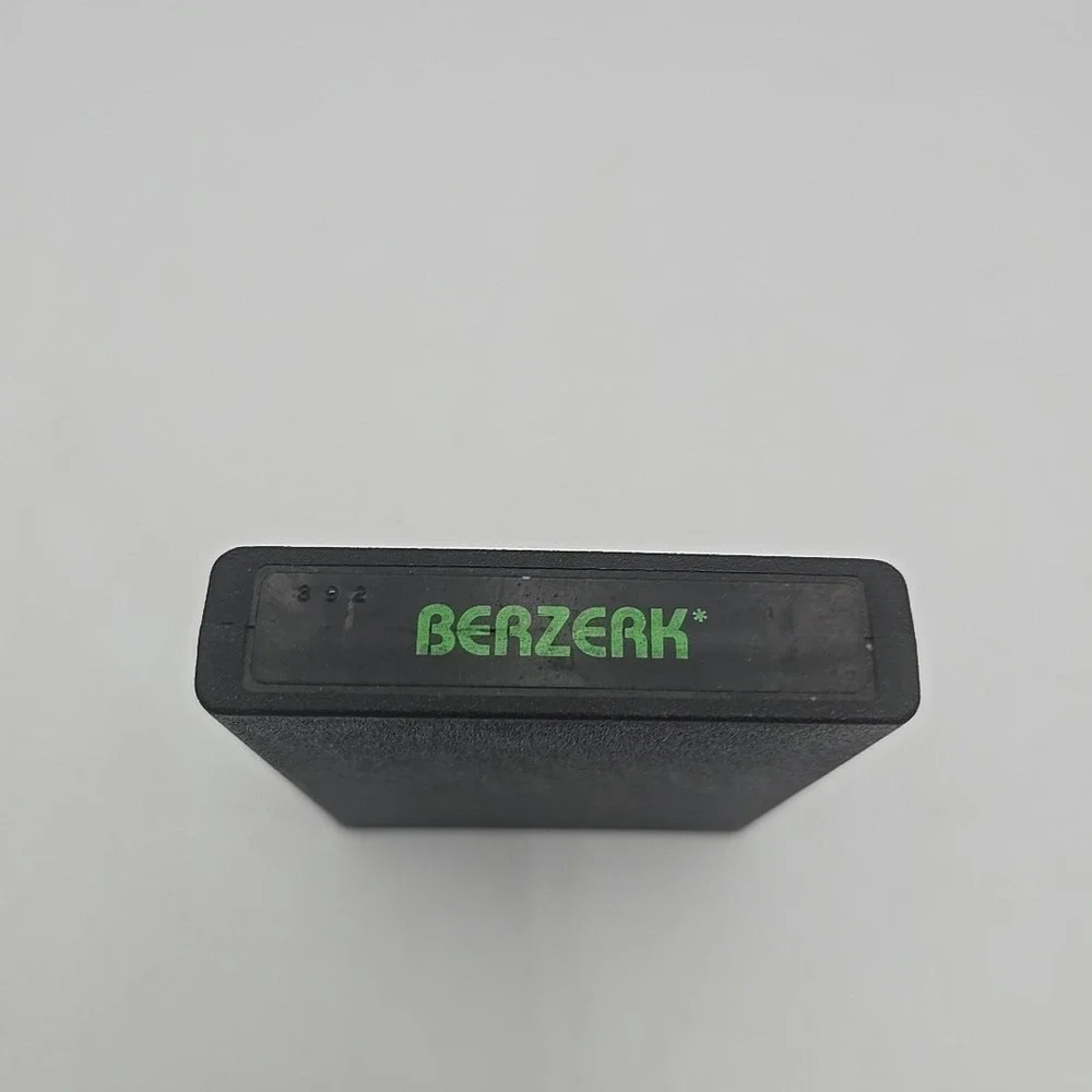 Berzerk (Atari 2600, 1982) w/ Manual -‎ Berserk Game Cartridge